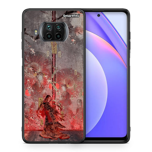 Θήκη Xiaomi Mi 10T Lite Nezuko Kamado από τη Smartfits με σχέδιο στο πίσω μέρος και μαύρο περίβλημα | Xiaomi Mi 10T Lite Nezuko Kamado case with colorful back and black bezels