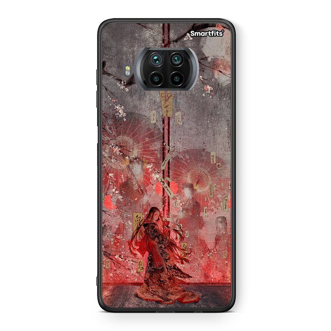 Θήκη Xiaomi Mi 10T Lite Nezuko Kamado από τη Smartfits με σχέδιο στο πίσω μέρος και μαύρο περίβλημα | Xiaomi Mi 10T Lite Nezuko Kamado case with colorful back and black bezels
