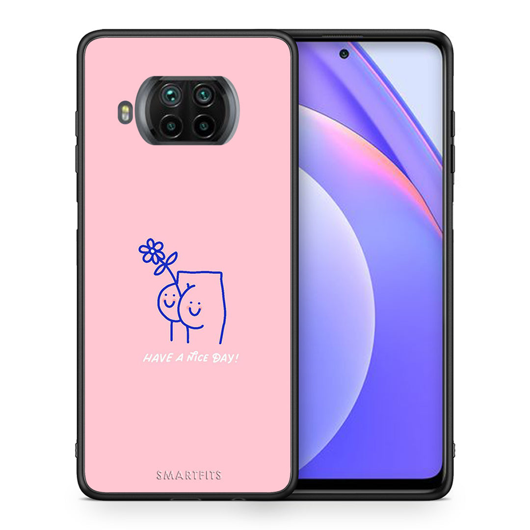 Θήκη Xiaomi Mi 10T Lite Nice Day από τη Smartfits με σχέδιο στο πίσω μέρος και μαύρο περίβλημα | Xiaomi Mi 10T Lite Nice Day case with colorful back and black bezels