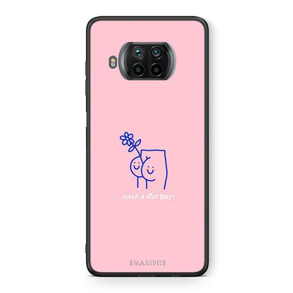 Θήκη Xiaomi Mi 10T Lite Nice Day από τη Smartfits με σχέδιο στο πίσω μέρος και μαύρο περίβλημα | Xiaomi Mi 10T Lite Nice Day case with colorful back and black bezels