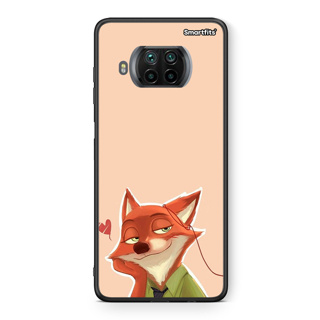 Θήκη Xiaomi Mi 10T Lite Nick Wilde And Judy Hopps Love 1 από τη Smartfits με σχέδιο στο πίσω μέρος και μαύρο περίβλημα | Xiaomi Mi 10T Lite Nick Wilde And Judy Hopps Love 1 case with colorful back and black bezels