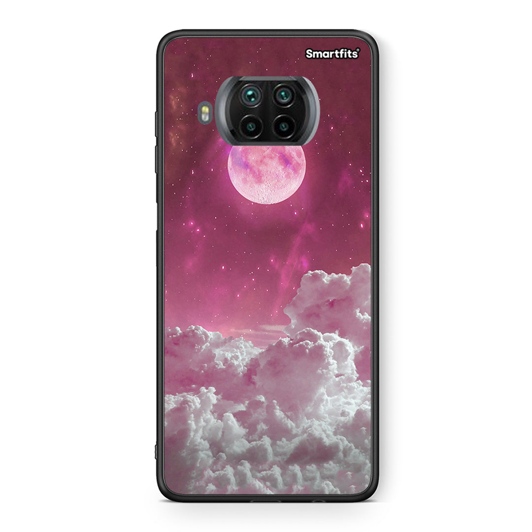 Θήκη Xiaomi Mi 10T Lite Pink Moon από τη Smartfits με σχέδιο στο πίσω μέρος και μαύρο περίβλημα | Xiaomi Mi 10T Lite Pink Moon case with colorful back and black bezels