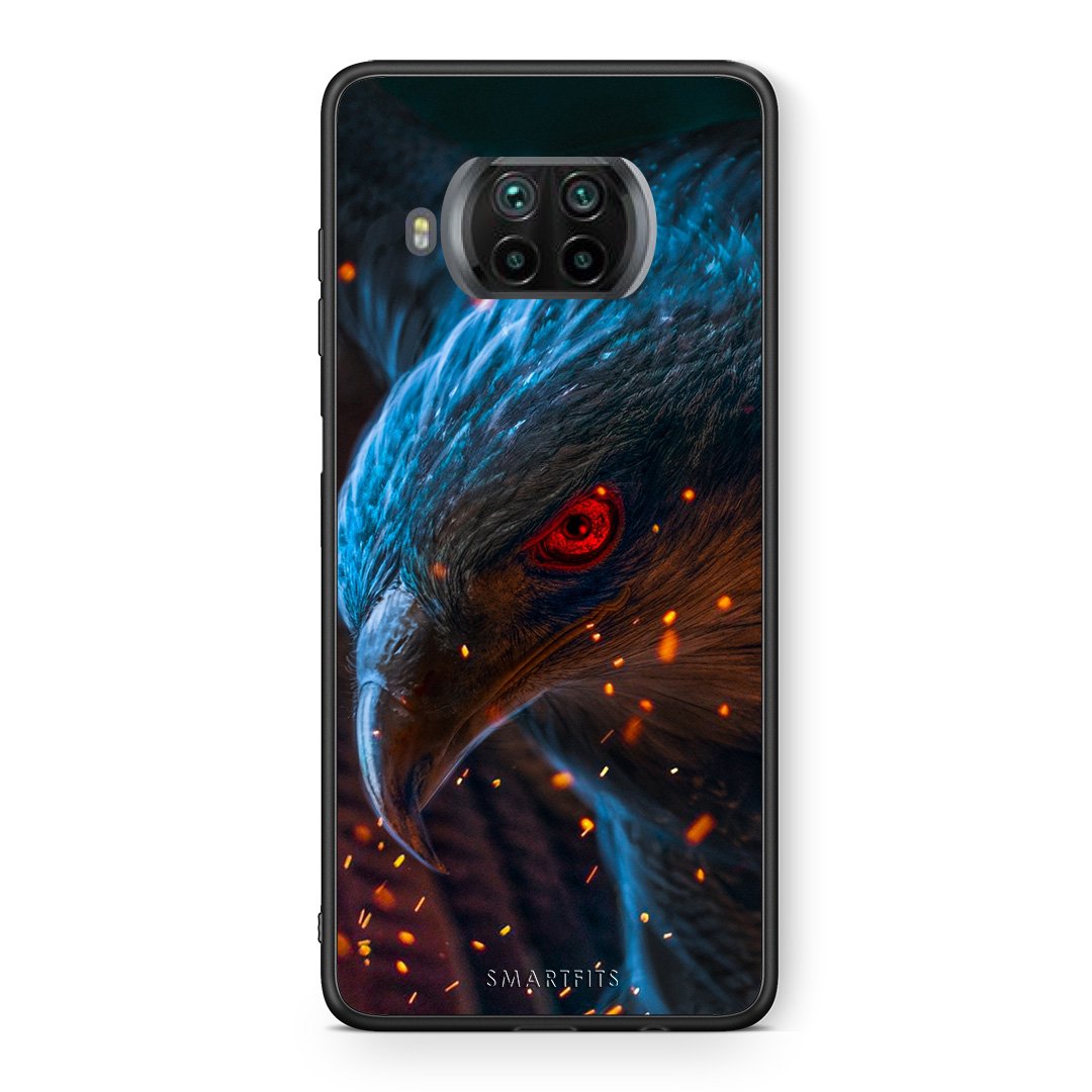 Θήκη Xiaomi Mi 10T Lite Eagle PopArt από τη Smartfits με σχέδιο στο πίσω μέρος και μαύρο περίβλημα | Xiaomi Mi 10T Lite Eagle PopArt case with colorful back and black bezels