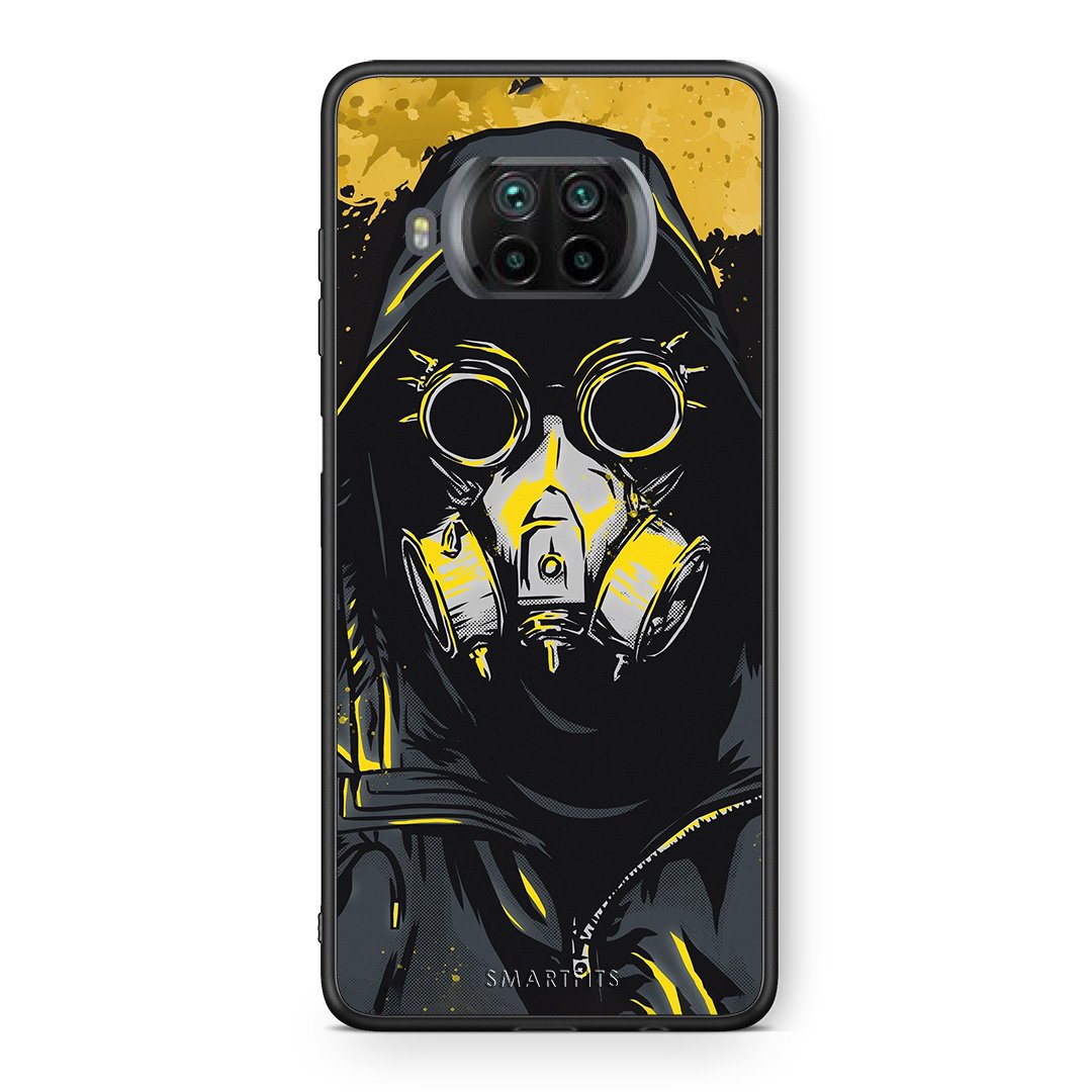 Θήκη Xiaomi Mi 10T Lite Mask PopArt από τη Smartfits με σχέδιο στο πίσω μέρος και μαύρο περίβλημα | Xiaomi Mi 10T Lite Mask PopArt case with colorful back and black bezels