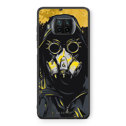 Θήκη Xiaomi Mi 10T Lite Mask PopArt από τη Smartfits με σχέδιο στο πίσω μέρος και μαύρο περίβλημα | Xiaomi Mi 10T Lite Mask PopArt case with colorful back and black bezels