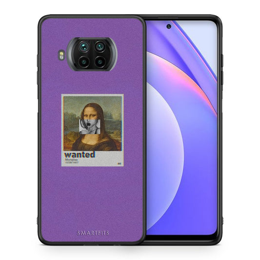 Θήκη Xiaomi Mi 10T Lite Monalisa Popart από τη Smartfits με σχέδιο στο πίσω μέρος και μαύρο περίβλημα | Xiaomi Mi 10T Lite Monalisa Popart case with colorful back and black bezels