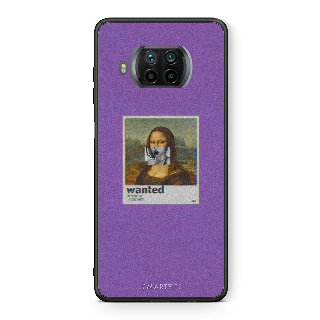 Θήκη Xiaomi Mi 10T Lite Monalisa Popart από τη Smartfits με σχέδιο στο πίσω μέρος και μαύρο περίβλημα | Xiaomi Mi 10T Lite Monalisa Popart case with colorful back and black bezels