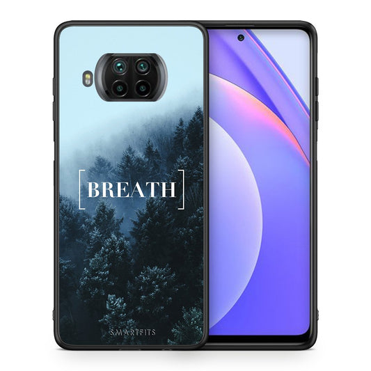 Θήκη Xiaomi Mi 10T Lite Breath Quote από τη Smartfits με σχέδιο στο πίσω μέρος και μαύρο περίβλημα | Xiaomi Mi 10T Lite Breath Quote case with colorful back and black bezels