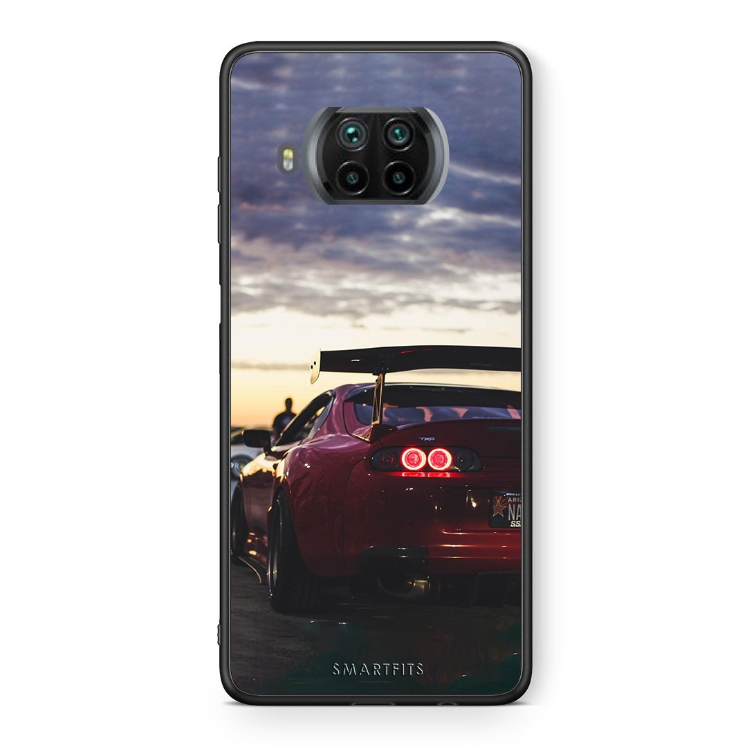 Θήκη Xiaomi Mi 10T Lite Racing Supra από τη Smartfits με σχέδιο στο πίσω μέρος και μαύρο περίβλημα | Xiaomi Mi 10T Lite Racing Supra case with colorful back and black bezels