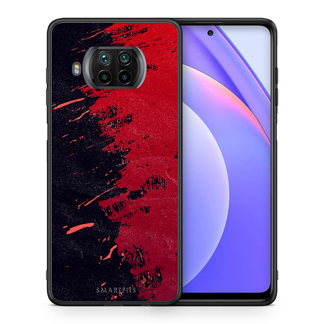 Θήκη Αγίου Βαλεντίνου Xiaomi Mi 10T Lite Red Paint από τη Smartfits με σχέδιο στο πίσω μέρος και μαύρο περίβλημα | Xiaomi Mi 10T Lite Red Paint case with colorful back and black bezels