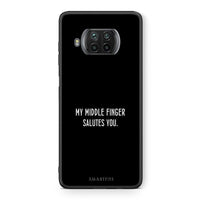 Thumbnail for Θήκη Xiaomi Mi 10T Lite Salute από τη Smartfits με σχέδιο στο πίσω μέρος και μαύρο περίβλημα | Xiaomi Mi 10T Lite Salute case with colorful back and black bezels