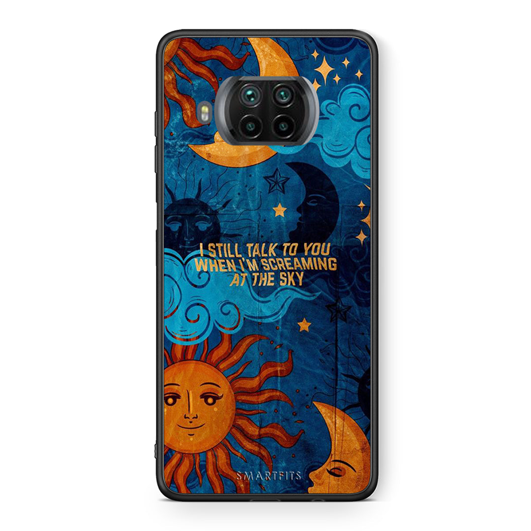 Θήκη Xiaomi Mi 10T Lite Screaming Sky από τη Smartfits με σχέδιο στο πίσω μέρος και μαύρο περίβλημα | Xiaomi Mi 10T Lite Screaming Sky case with colorful back and black bezels