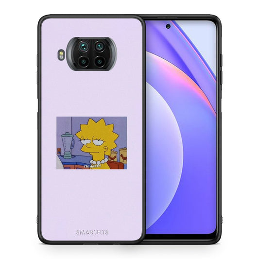 Θήκη Xiaomi Mi 10T Lite So Happy από τη Smartfits με σχέδιο στο πίσω μέρος και μαύρο περίβλημα | Xiaomi Mi 10T Lite So Happy case with colorful back and black bezels