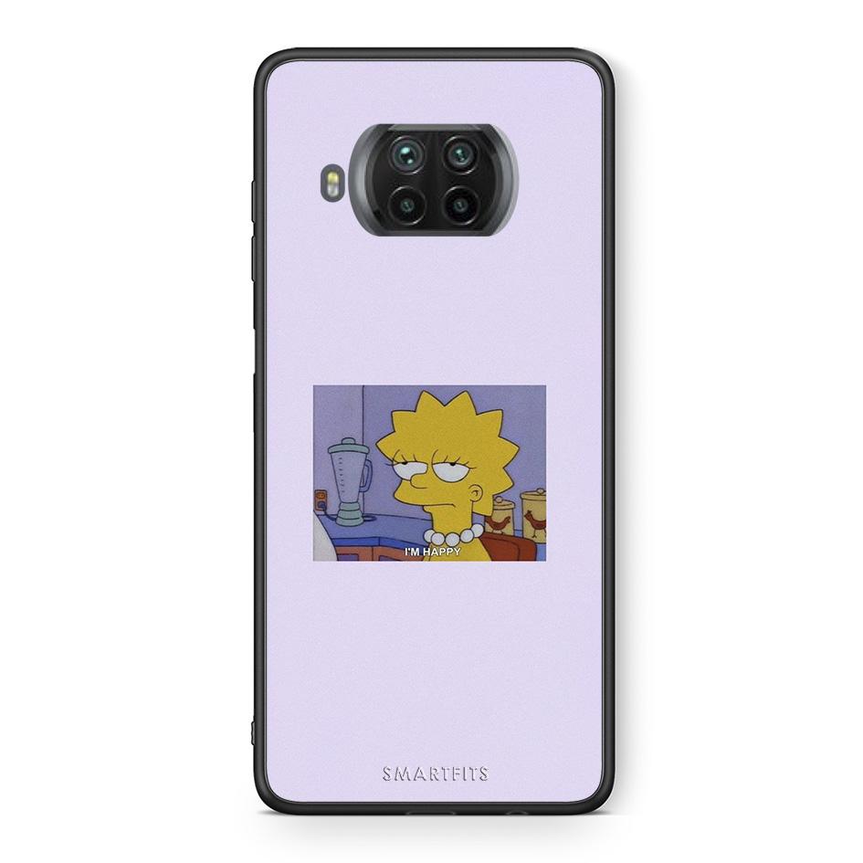 Θήκη Xiaomi Mi 10T Lite So Happy από τη Smartfits με σχέδιο στο πίσω μέρος και μαύρο περίβλημα | Xiaomi Mi 10T Lite So Happy case with colorful back and black bezels