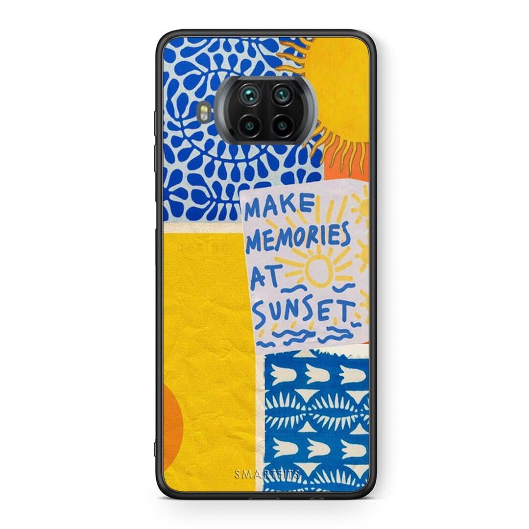 Θήκη Xiaomi Mi 10T Lite Sunset Memories από τη Smartfits με σχέδιο στο πίσω μέρος και μαύρο περίβλημα | Xiaomi Mi 10T Lite Sunset Memories case with colorful back and black bezels