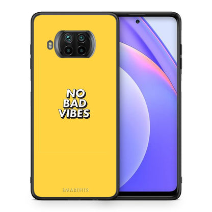 Θήκη Xiaomi Mi 10T Lite Vibes Text από τη Smartfits με σχέδιο στο πίσω μέρος και μαύρο περίβλημα | Xiaomi Mi 10T Lite Vibes Text case with colorful back and black bezels