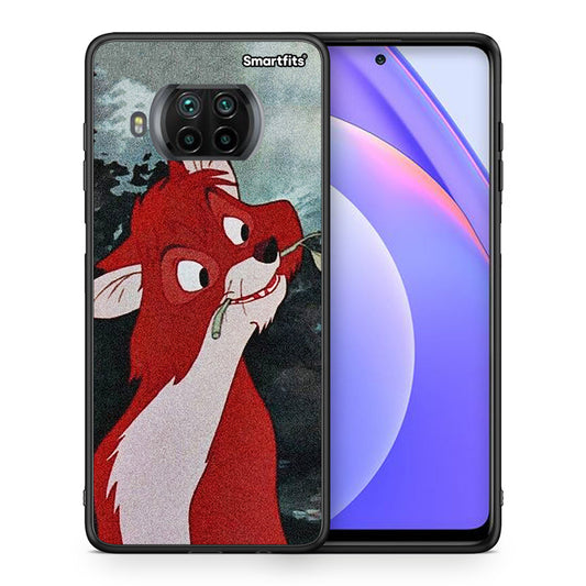 Θήκη Xiaomi Mi 10T Lite Tod And Vixey Love 1 από τη Smartfits με σχέδιο στο πίσω μέρος και μαύρο περίβλημα | Xiaomi Mi 10T Lite Tod And Vixey Love 1 case with colorful back and black bezels