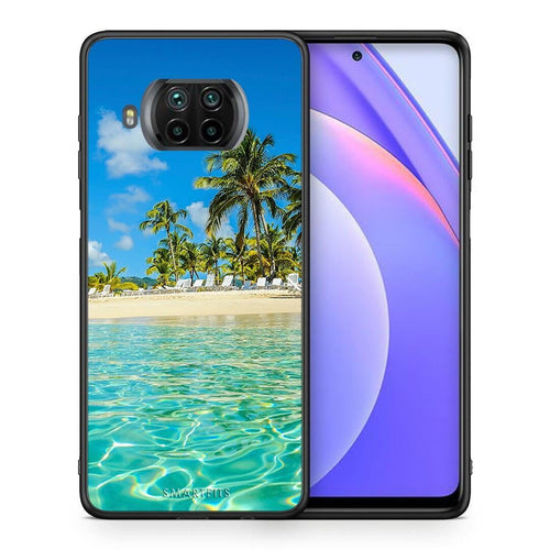 Θήκη Xiaomi Mi 10T Lite Tropical Vibes από τη Smartfits με σχέδιο στο πίσω μέρος και μαύρο περίβλημα | Xiaomi Mi 10T Lite Tropical Vibes case with colorful back and black bezels