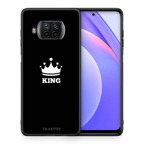 Θήκη Xiaomi Mi 10T Lite King Valentine από τη Smartfits με σχέδιο στο πίσω μέρος και μαύρο περίβλημα | Xiaomi Mi 10T Lite King Valentine case with colorful back and black bezels