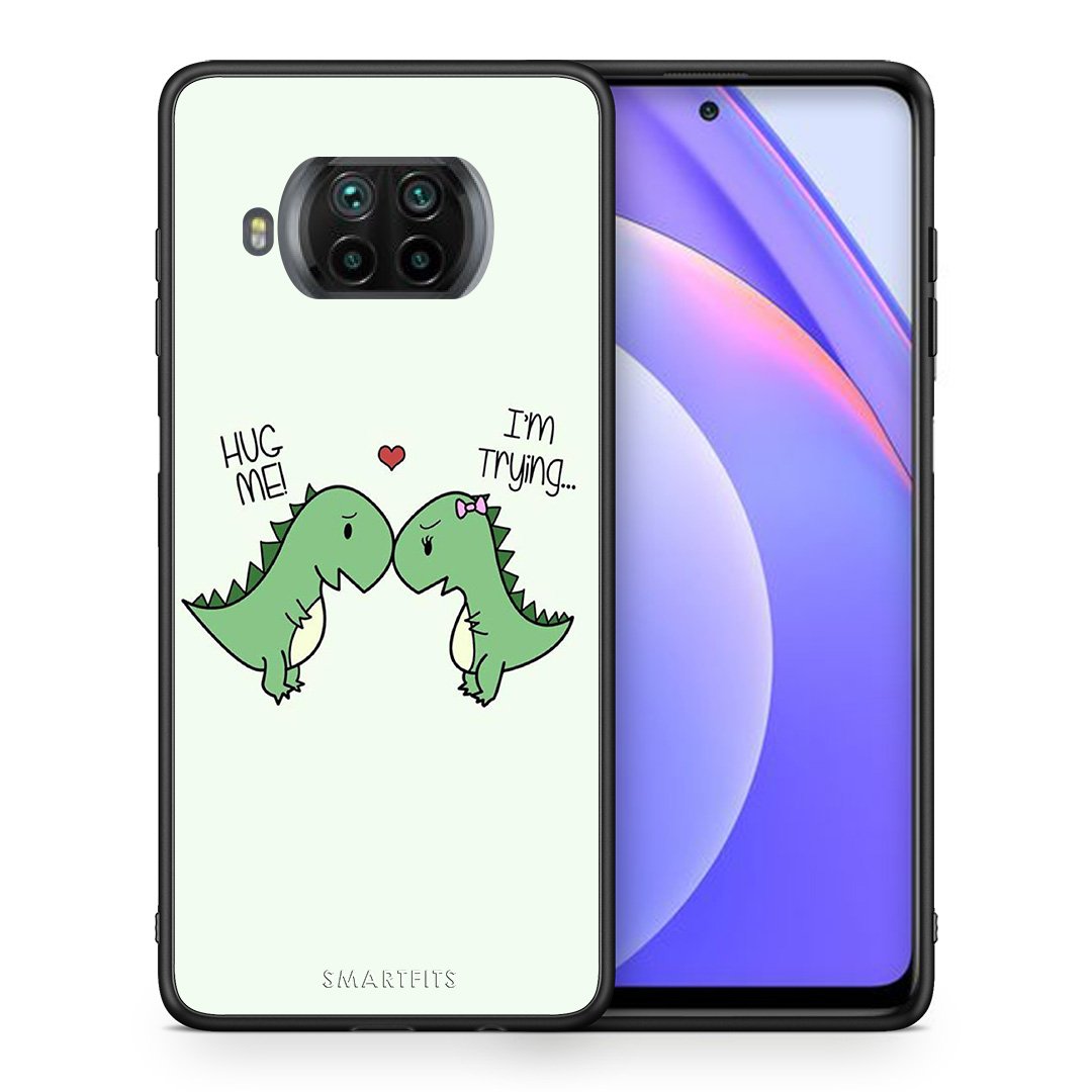 Θήκη Xiaomi Mi 10T Lite Rex Valentine από τη Smartfits με σχέδιο στο πίσω μέρος και μαύρο περίβλημα | Xiaomi Mi 10T Lite Rex Valentine case with colorful back and black bezels