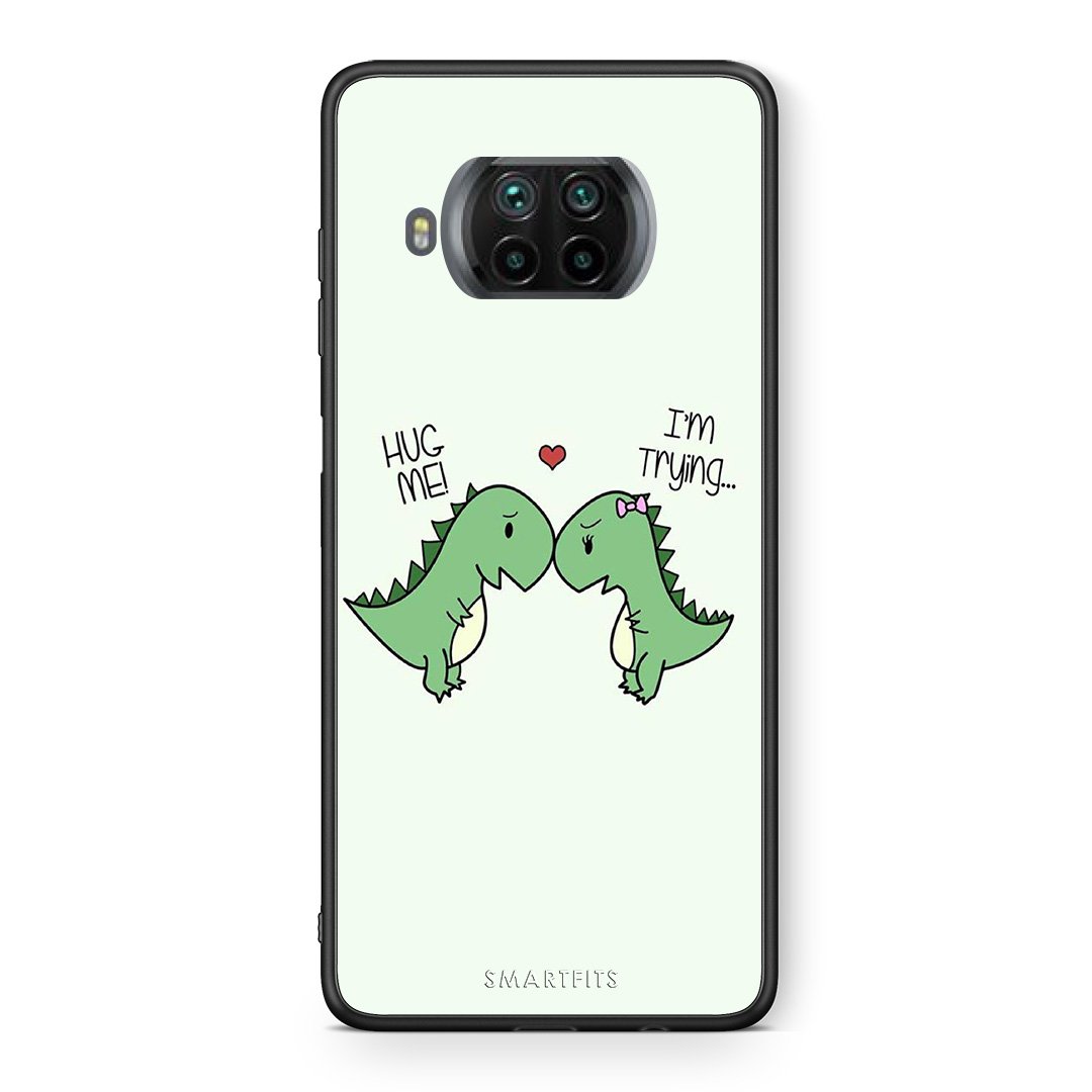 Θήκη Xiaomi Mi 10T Lite Rex Valentine από τη Smartfits με σχέδιο στο πίσω μέρος και μαύρο περίβλημα | Xiaomi Mi 10T Lite Rex Valentine case with colorful back and black bezels