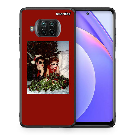 Θήκη Xiaomi Mi 10T Lite Waiting For Xmas από τη Smartfits με σχέδιο στο πίσω μέρος και μαύρο περίβλημα | Xiaomi Mi 10T Lite Waiting For Xmas case with colorful back and black bezels