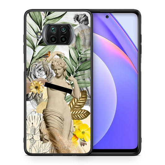 Θήκη Xiaomi Mi 10T Lite Woman Statue από τη Smartfits με σχέδιο στο πίσω μέρος και μαύρο περίβλημα | Xiaomi Mi 10T Lite Woman Statue case with colorful back and black bezels