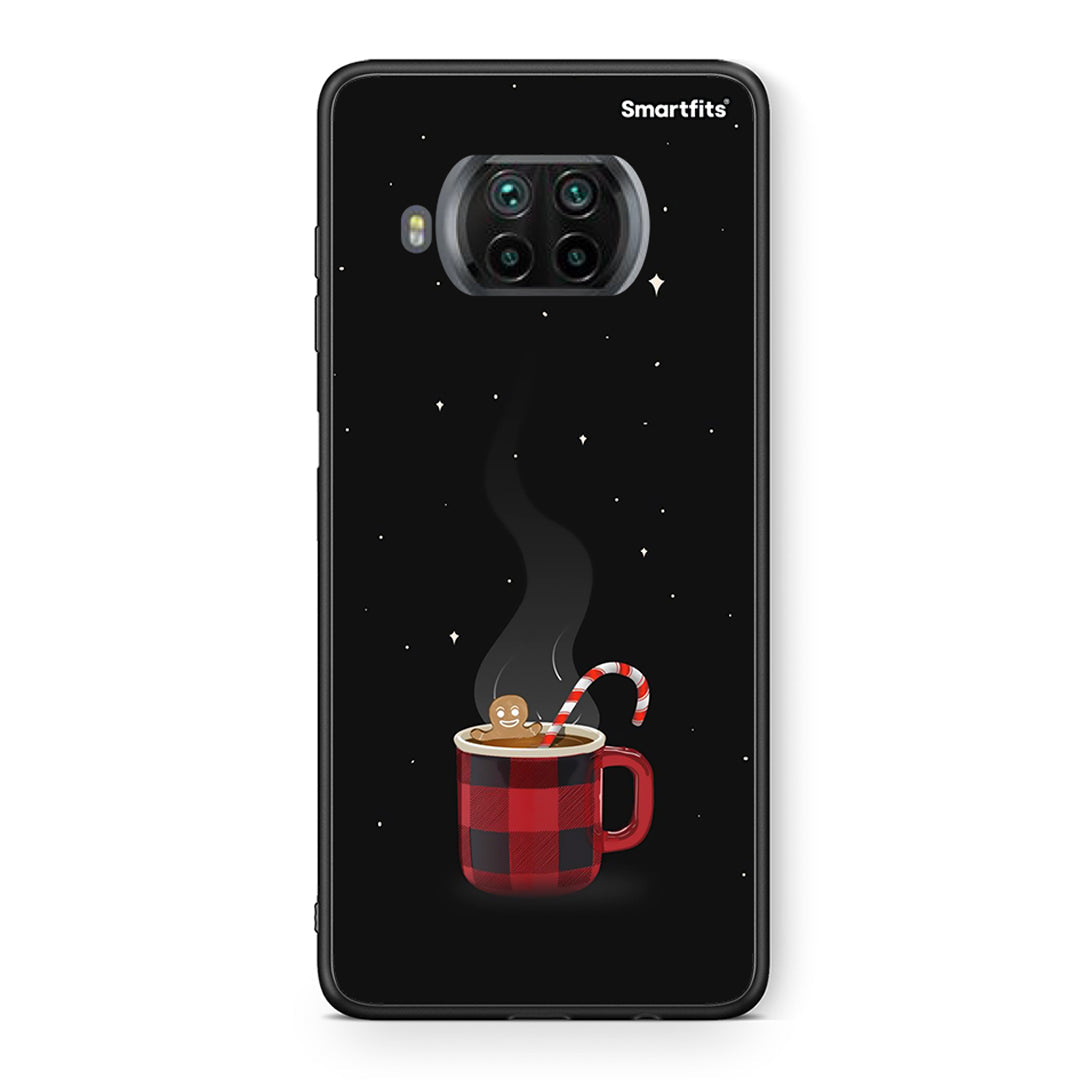 Θήκη Xiaomi Mi 10T Lite Xmas Bathing από τη Smartfits με σχέδιο στο πίσω μέρος και μαύρο περίβλημα | Xiaomi Mi 10T Lite Xmas Bathing case with colorful back and black bezels