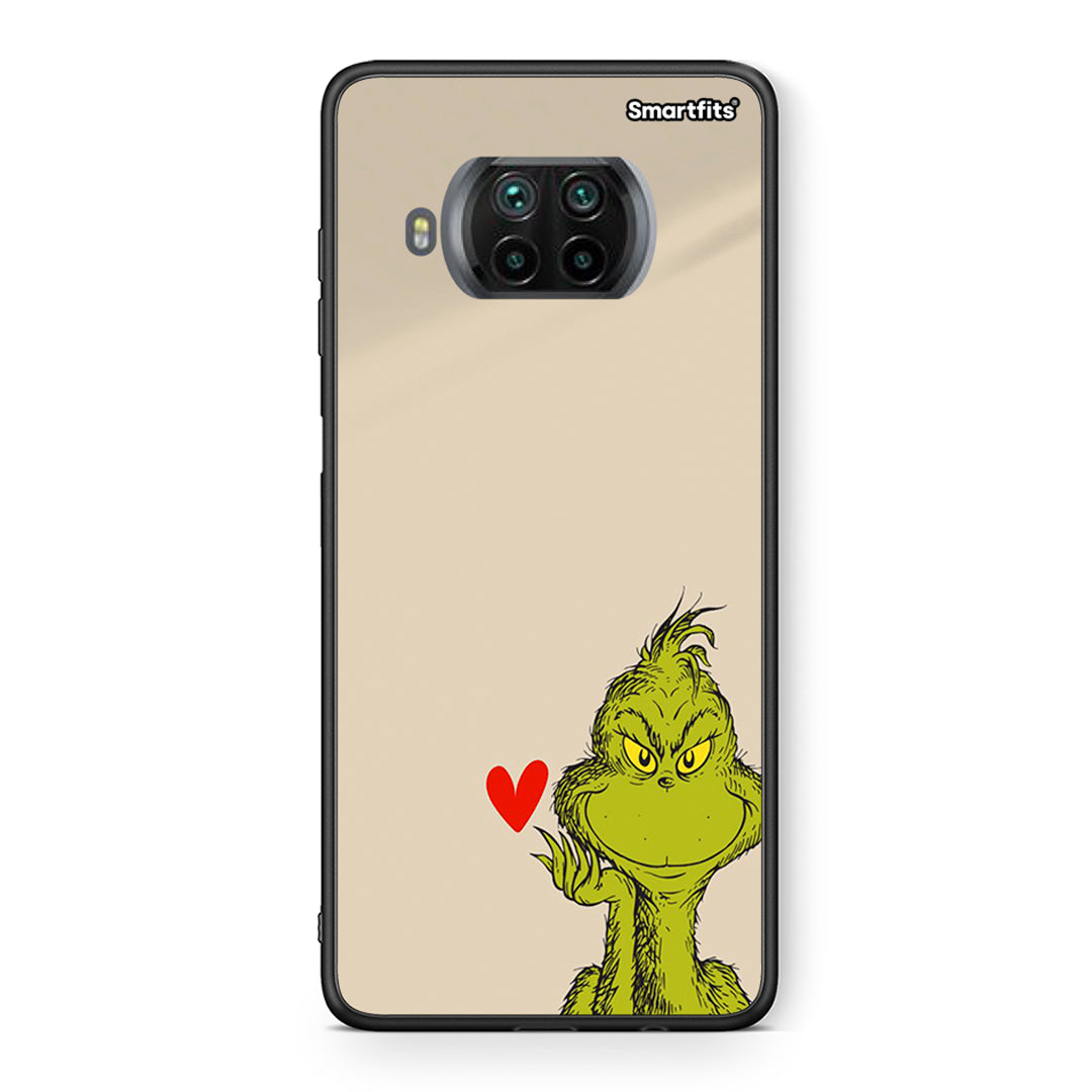 Θήκη Xiaomi Mi 10T Lite Xmas Grinch από τη Smartfits με σχέδιο στο πίσω μέρος και μαύρο περίβλημα | Xiaomi Mi 10T Lite Xmas Grinch case with colorful back and black bezels