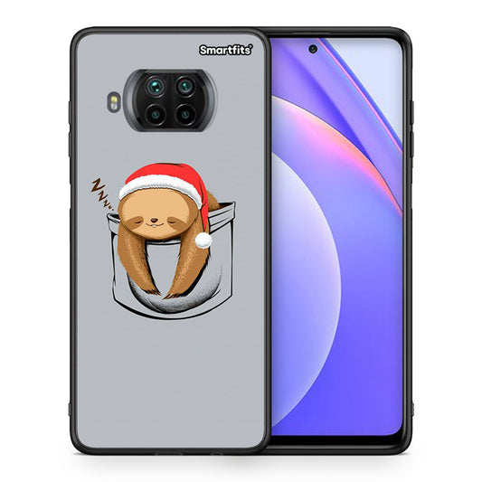 Θήκη Xiaomi Mi 10T Lite Xmas Zzzz από τη Smartfits με σχέδιο στο πίσω μέρος και μαύρο περίβλημα | Xiaomi Mi 10T Lite Xmas Zzzz case with colorful back and black bezels