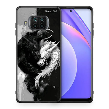 Θήκη Xiaomi Mi 10T Lite Yin Yang από τη Smartfits με σχέδιο στο πίσω μέρος και μαύρο περίβλημα | Xiaomi Mi 10T Lite Yin Yang case with colorful back and black bezels