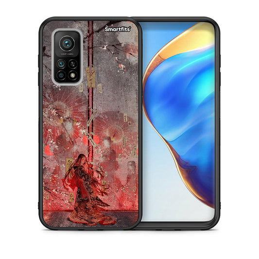 Θήκη Xiaomi Mi 10T/10T Pro Nezuko Kamado από τη Smartfits με σχέδιο στο πίσω μέρος και μαύρο περίβλημα | Xiaomi Mi 10T/10T Pro Nezuko Kamado case with colorful back and black bezels