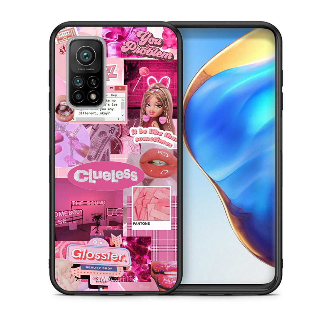 Θήκη Αγίου Βαλεντίνου Xiaomi Mi 10T / 10T Pro Pink Love από τη Smartfits με σχέδιο στο πίσω μέρος και μαύρο περίβλημα | Xiaomi Mi 10T / 10T Pro Pink Love case with colorful back and black bezels