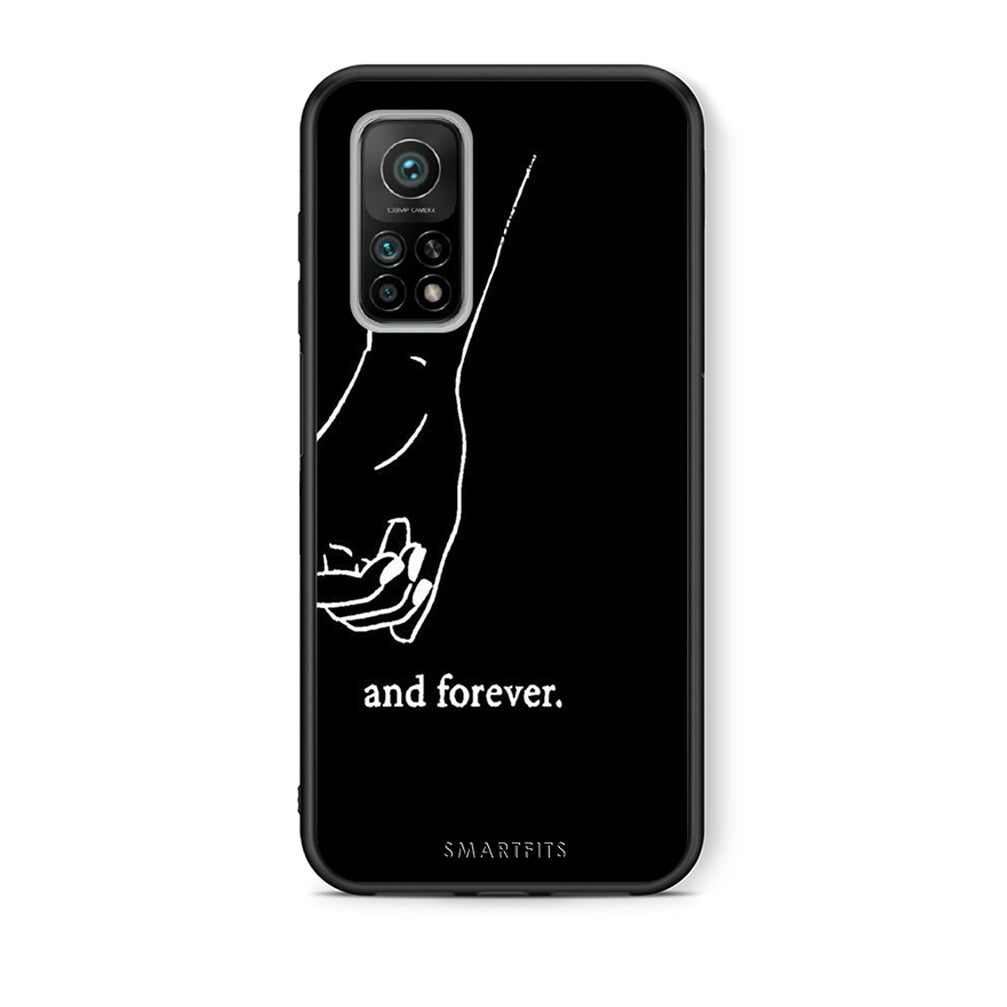 Θήκη Αγίου Βαλεντίνου Xiaomi Mi 10T / 10T Pro Always & Forever 2 από τη Smartfits με σχέδιο στο πίσω μέρος και μαύρο περίβλημα | Xiaomi Mi 10T / 10T Pro Always & Forever 2 case with colorful back and black bezels