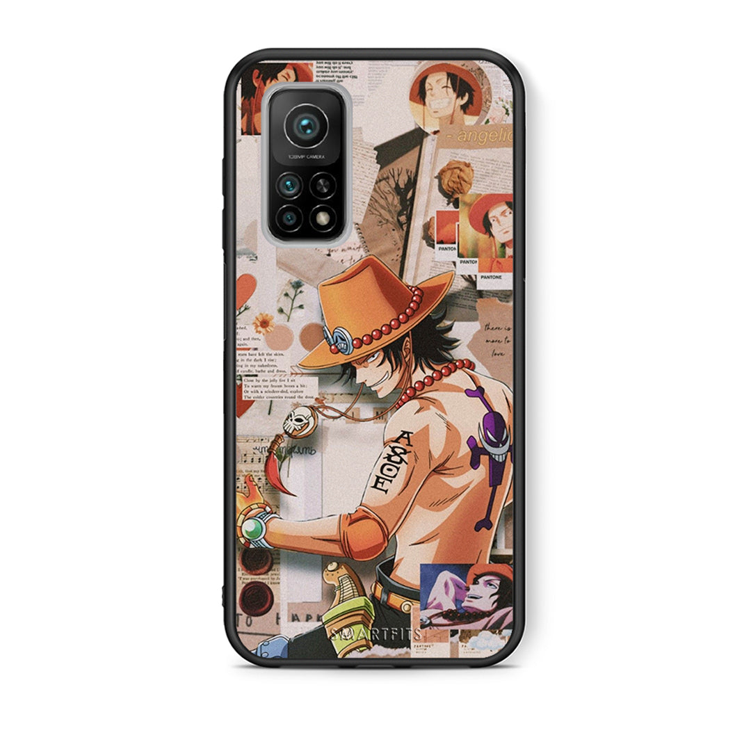 Θήκη Xiaomi Mi 10T/10T Pro Anime Collage από τη Smartfits με σχέδιο στο πίσω μέρος και μαύρο περίβλημα | Xiaomi Mi 10T/10T Pro Anime Collage case with colorful back and black bezels