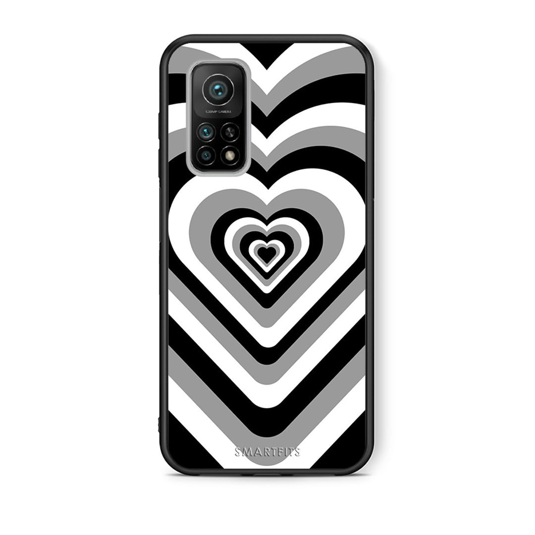 Θήκη Xiaomi Mi 10T/10T Pro Black Hearts από τη Smartfits με σχέδιο στο πίσω μέρος και μαύρο περίβλημα | Xiaomi Mi 10T/10T Pro Black Hearts case with colorful back and black bezels