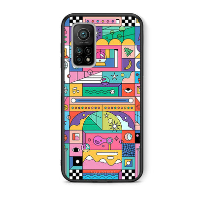 Θήκη Xiaomi Mi 10T/10T Pro Bubbles Soap από τη Smartfits με σχέδιο στο πίσω μέρος και μαύρο περίβλημα | Xiaomi Mi 10T/10T Pro Bubbles Soap case with colorful back and black bezels