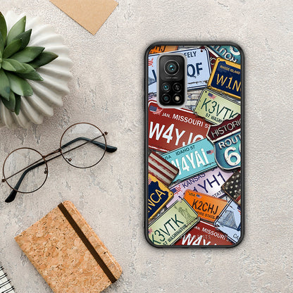 Car Plates - Xiaomi Mi 10T / 10T Pro θήκη