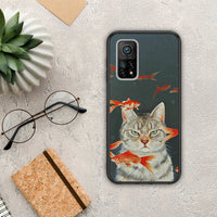Thumbnail for Cat Goldfish - Xiaomi Mi 10T / 10T Pro θήκη