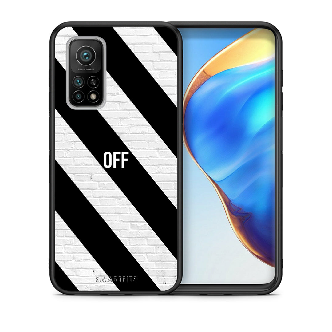 Θήκη Xiaomi Mi 10T/10T Pro Get Off από τη Smartfits με σχέδιο στο πίσω μέρος και μαύρο περίβλημα | Xiaomi Mi 10T/10T Pro Get Off case with colorful back and black bezels