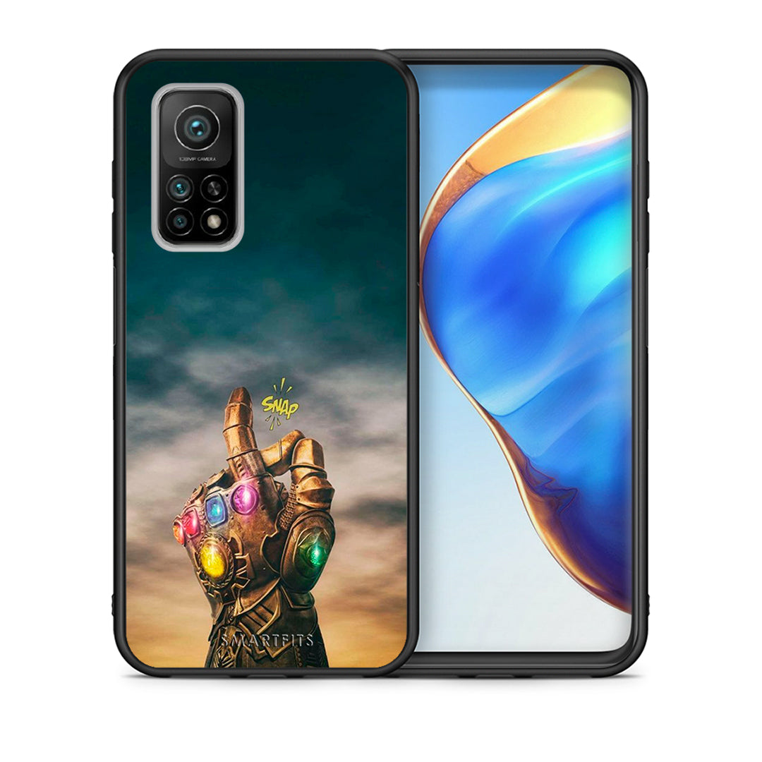 Θήκη Xiaomi Mi 10T/10T Pro Infinity Snap από τη Smartfits με σχέδιο στο πίσω μέρος και μαύρο περίβλημα | Xiaomi Mi 10T/10T Pro Infinity Snap case with colorful back and black bezels