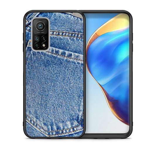 Θήκη Xiaomi Mi 10T/10T Pro Jeans Pocket από τη Smartfits με σχέδιο στο πίσω μέρος και μαύρο περίβλημα | Xiaomi Mi 10T/10T Pro Jeans Pocket case with colorful back and black bezels