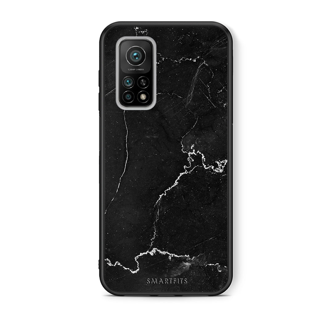 Θήκη Xiaomi Mi 10T/10T Pro Marble Black από τη Smartfits με σχέδιο στο πίσω μέρος και μαύρο περίβλημα | Xiaomi Mi 10T/10T Pro Marble Black case with colorful back and black bezels