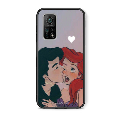 Θήκη Αγίου Βαλεντίνου Xiaomi Mi 10T / 10T Pro Mermaid Love από τη Smartfits με σχέδιο στο πίσω μέρος και μαύρο περίβλημα | Xiaomi Mi 10T / 10T Pro Mermaid Love case with colorful back and black bezels