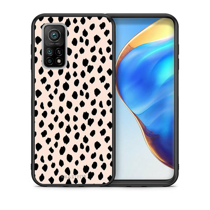 Θήκη Xiaomi Mi 10T/10T Pro New Polka Dots από τη Smartfits με σχέδιο στο πίσω μέρος και μαύρο περίβλημα | Xiaomi Mi 10T/10T Pro New Polka Dots case with colorful back and black bezels
