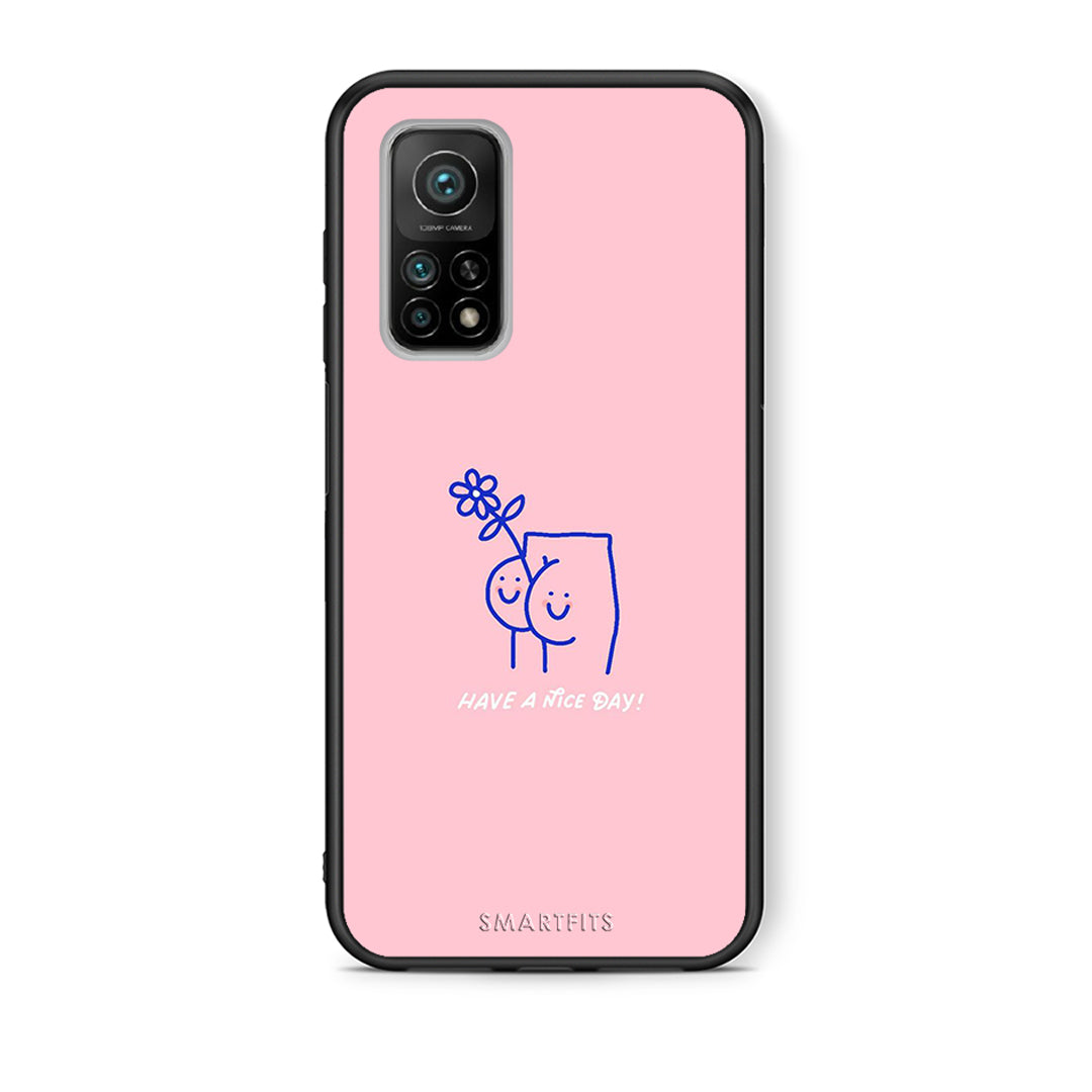 Θήκη Xiaomi Mi 10T/10T Pro Nice Day από τη Smartfits με σχέδιο στο πίσω μέρος και μαύρο περίβλημα | Xiaomi Mi 10T/10T Pro Nice Day case with colorful back and black bezels