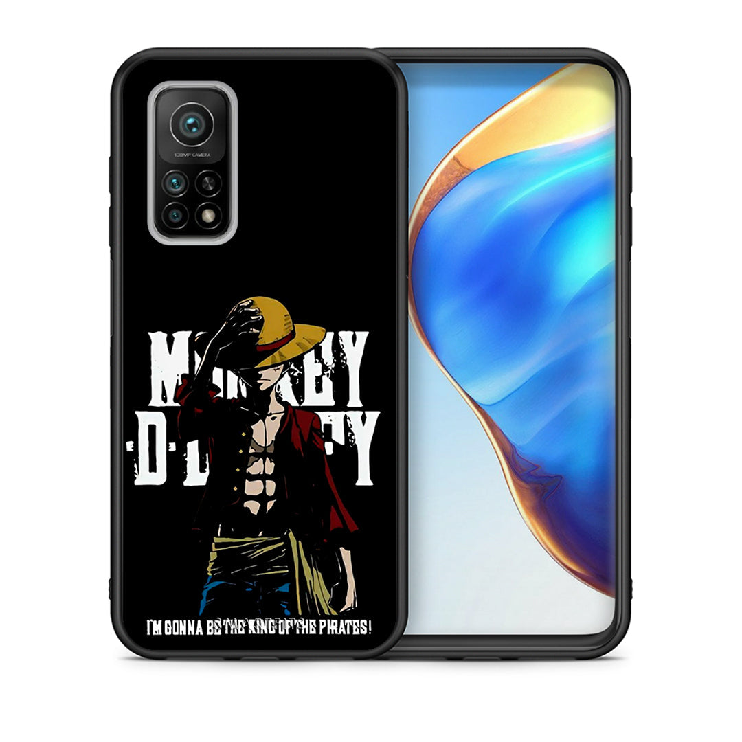 Θήκη Xiaomi Mi 10T/10T Pro Pirate King από τη Smartfits με σχέδιο στο πίσω μέρος και μαύρο περίβλημα | Xiaomi Mi 10T/10T Pro Pirate King case with colorful back and black bezels