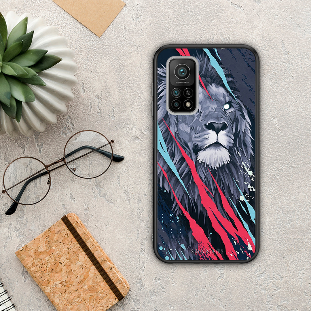 PopArt Lion Designer - Xiaomi Mi 10T / 10T Pro θήκη