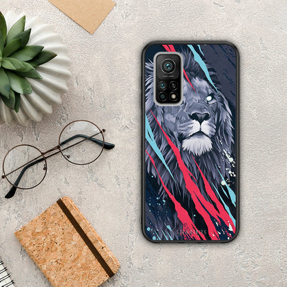 PopArt Lion Designer - Xiaomi Mi 10T / 10T Pro θήκη
