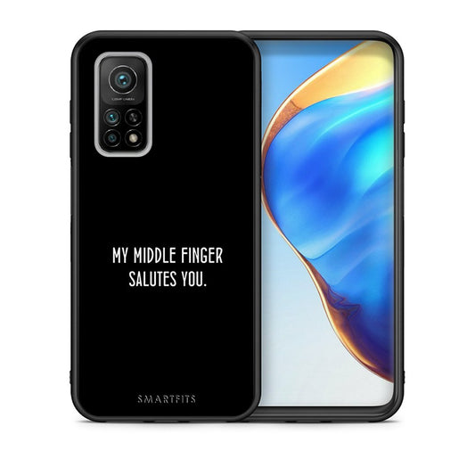 Θήκη Xiaomi Mi 10T/10T Pro Salute από τη Smartfits με σχέδιο στο πίσω μέρος και μαύρο περίβλημα | Xiaomi Mi 10T/10T Pro Salute case with colorful back and black bezels